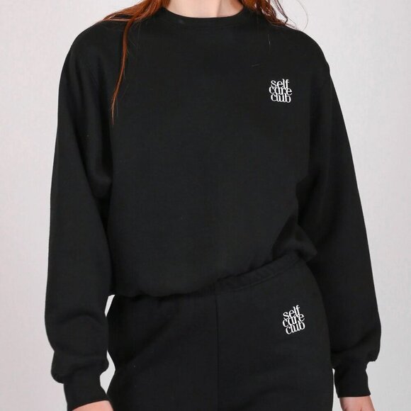 Brunette The Label Tops - 😍 NEW Brunette the Label "Self Care Club" Crewneck